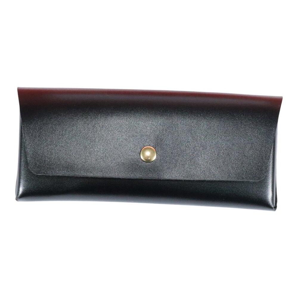 Black Astuccio Sunglasses EyeGlass Case Pouch Black Soft Shell Protective